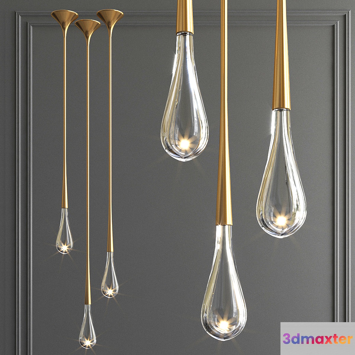 DH Liberty Lux Pendant 3D Max
