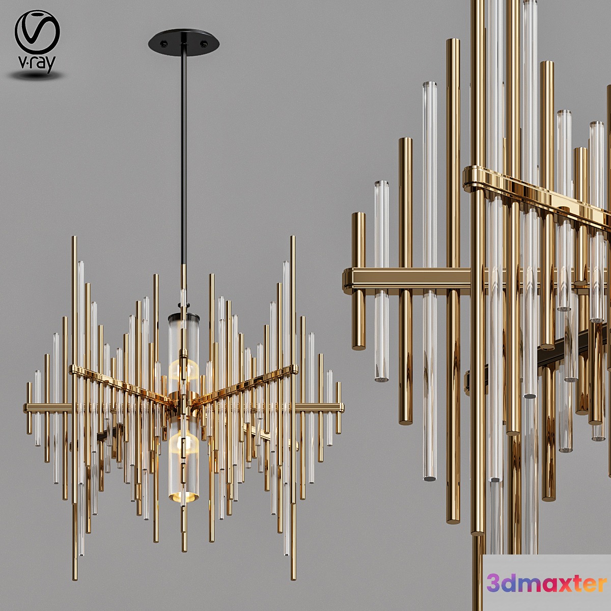 Corbett Lighting 238 42 Gold Leaf