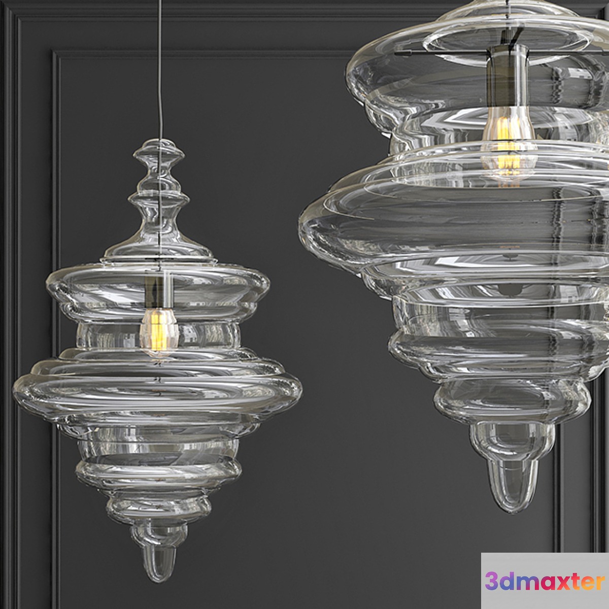 Chandelier Neverending Glory by LASVIT Bolshoi Theater I 3D Max