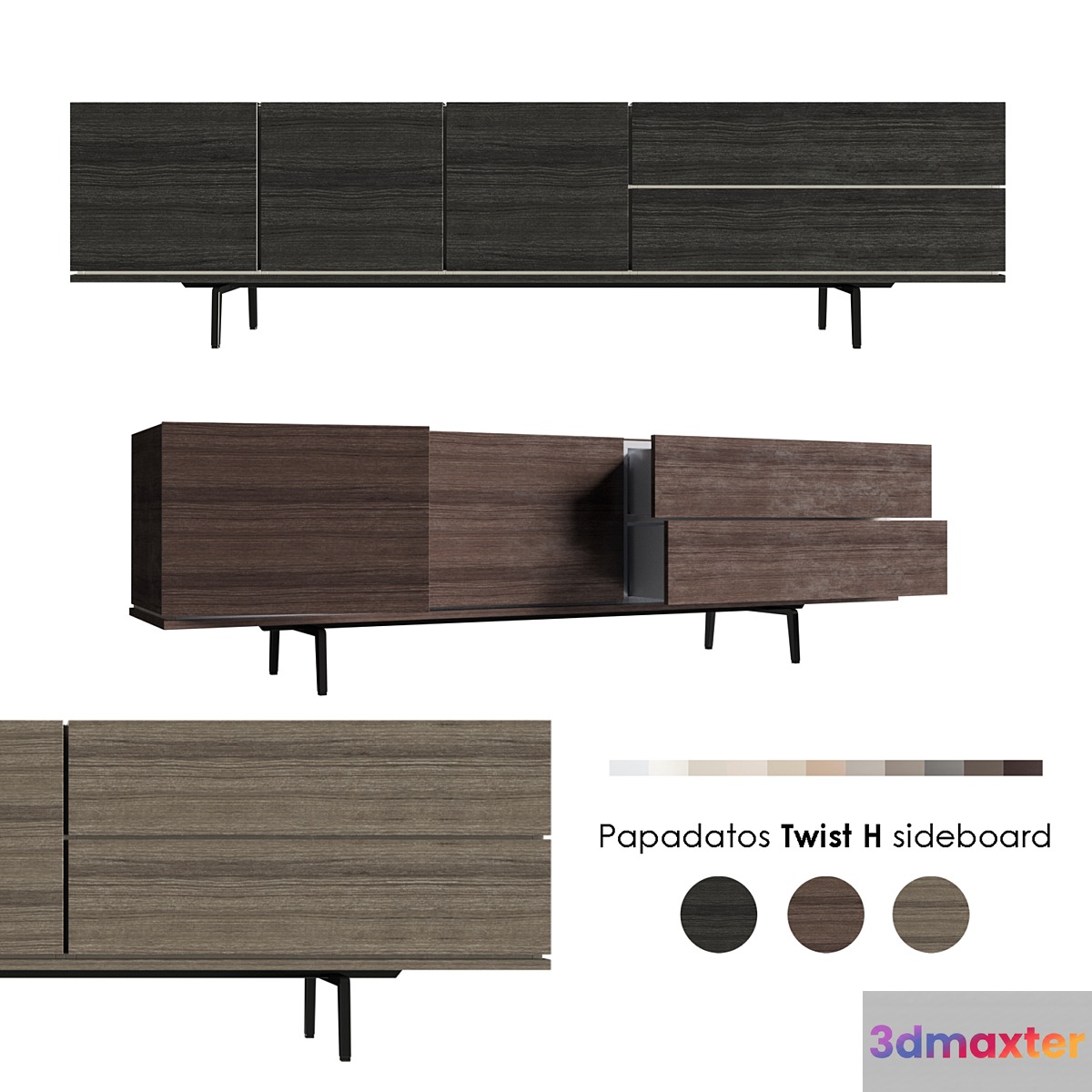 Papadatos Twist H sideboard