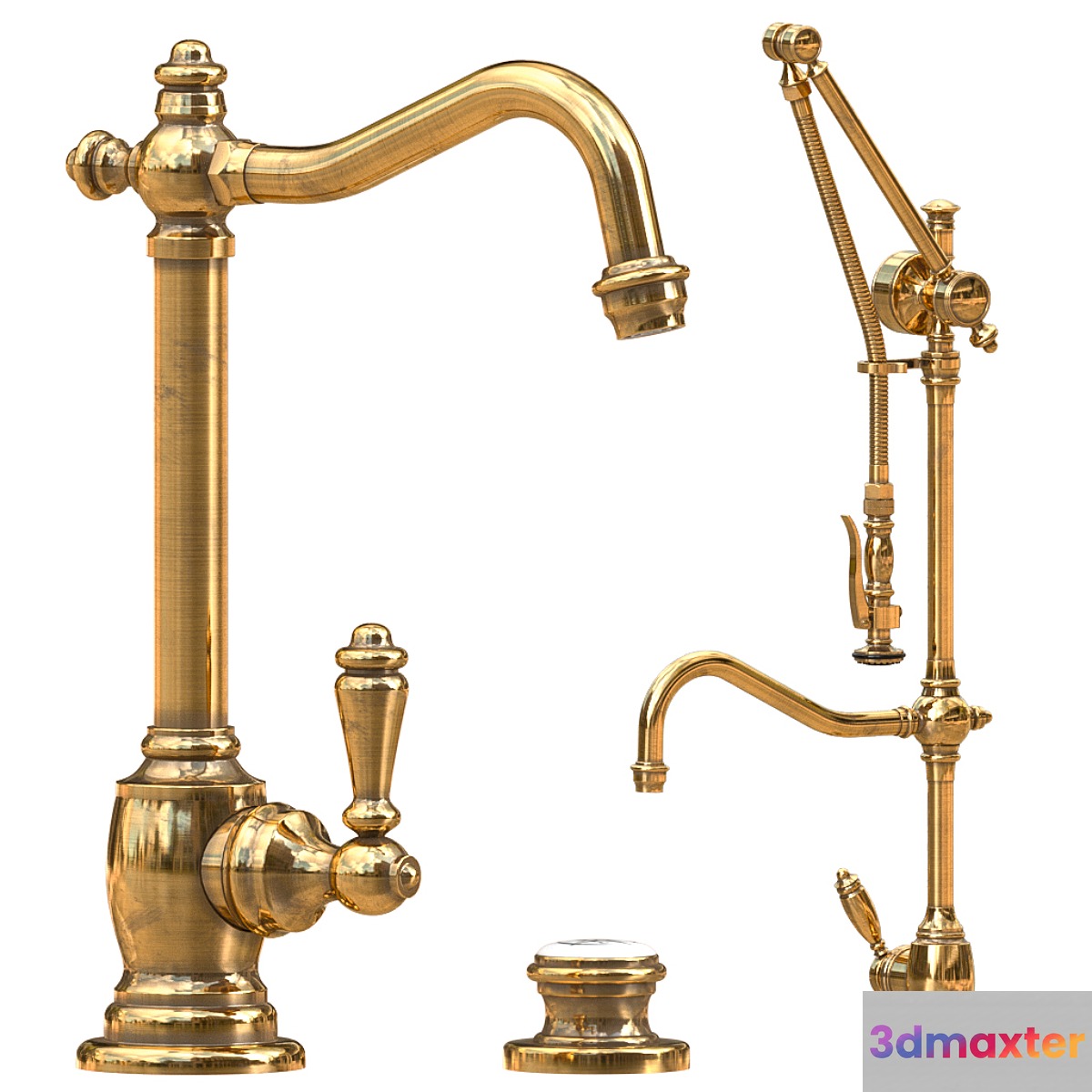 Waterstone faucets 3D Max