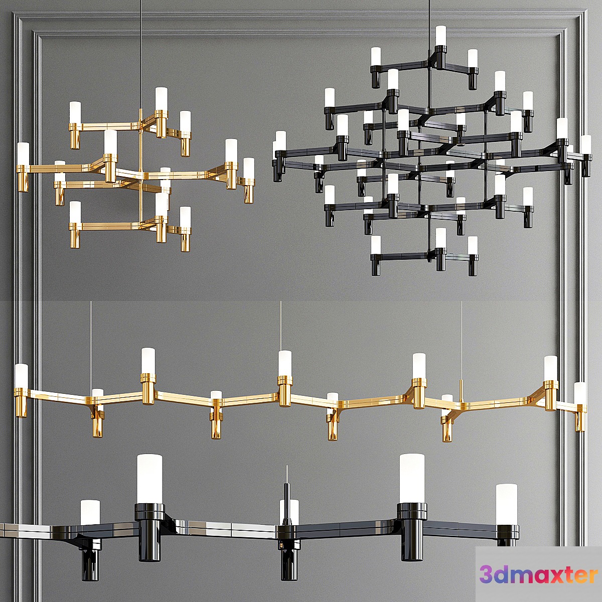 Crown Minor Major Plana Collection by NEMO 3D Max
