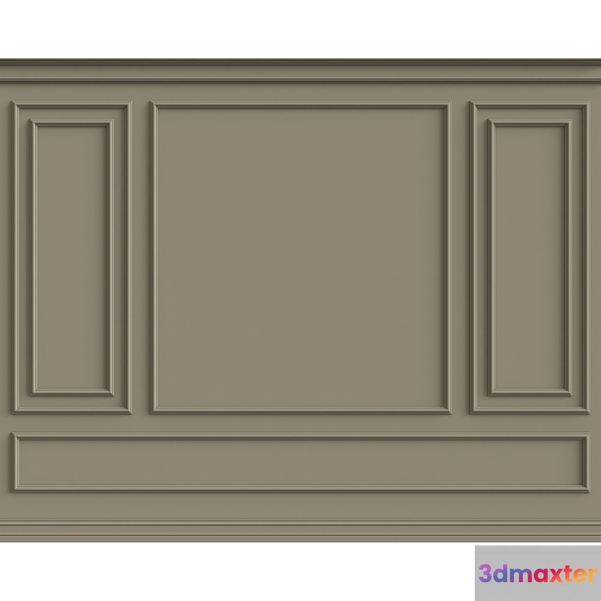 Wall molding - No.3 3D Max