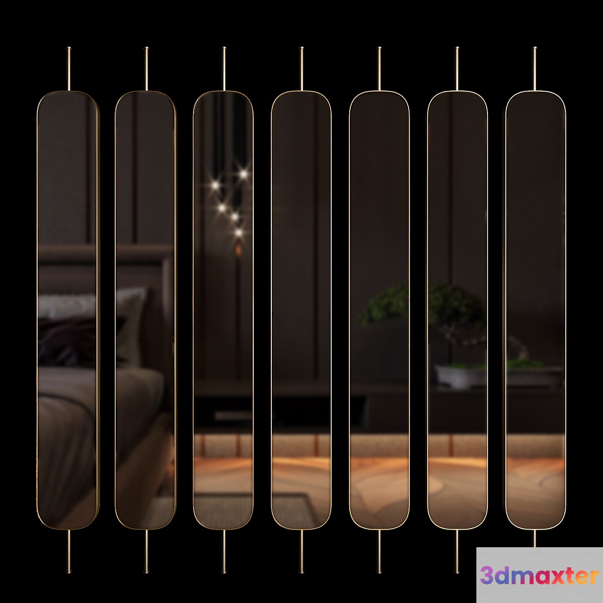 Mirror roll 3D Max