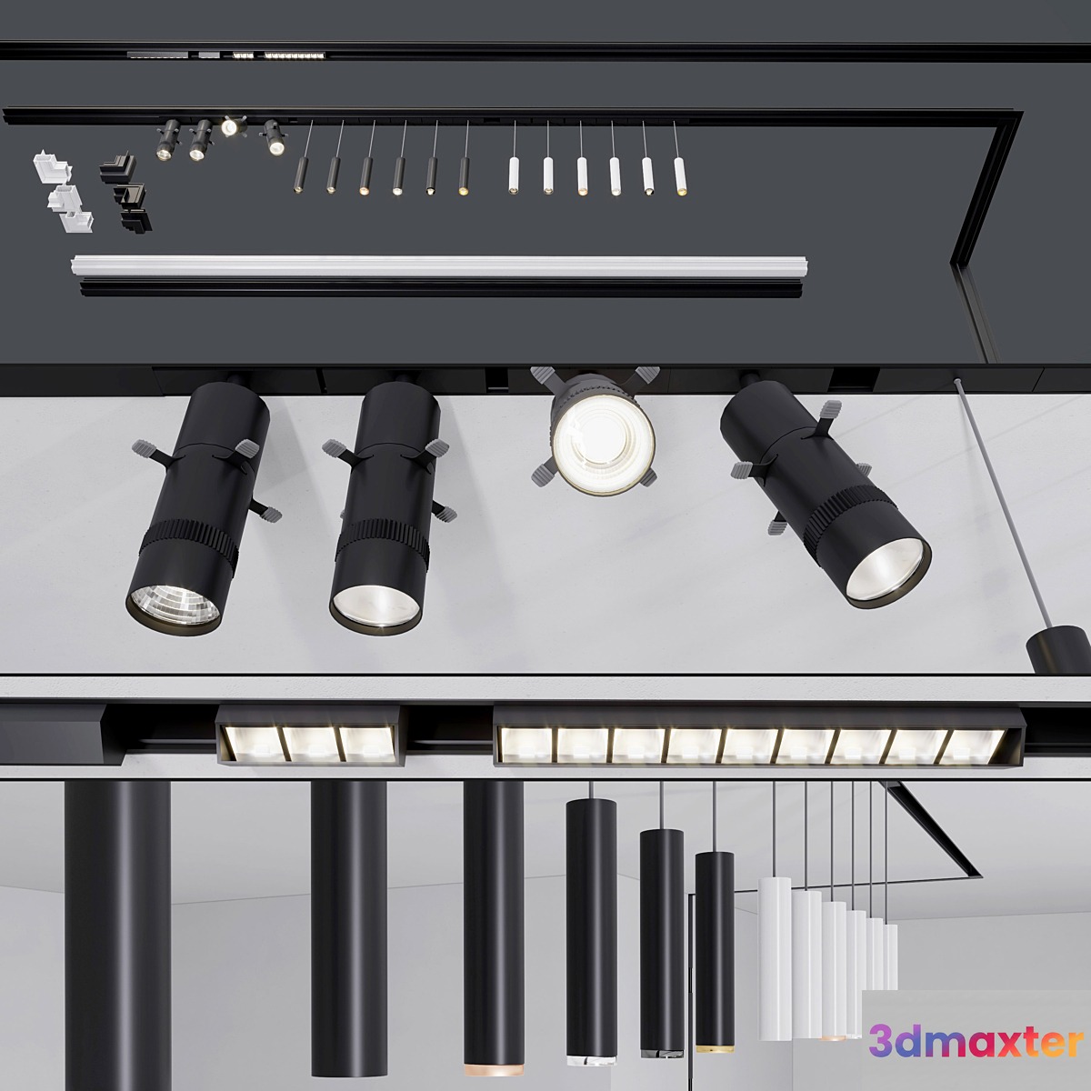 INFINITY integrated track system (set2) - No.4