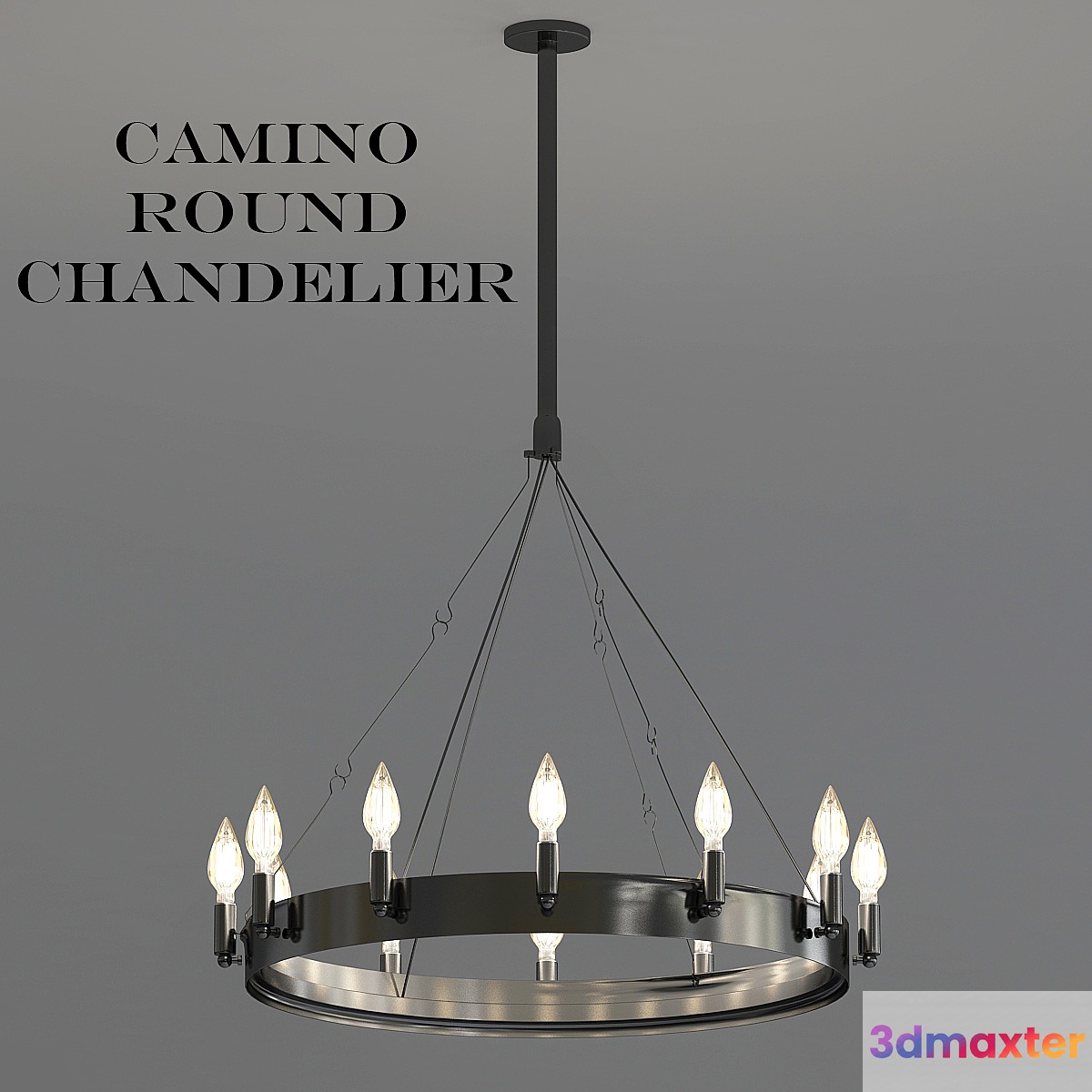 Camino round chandelier