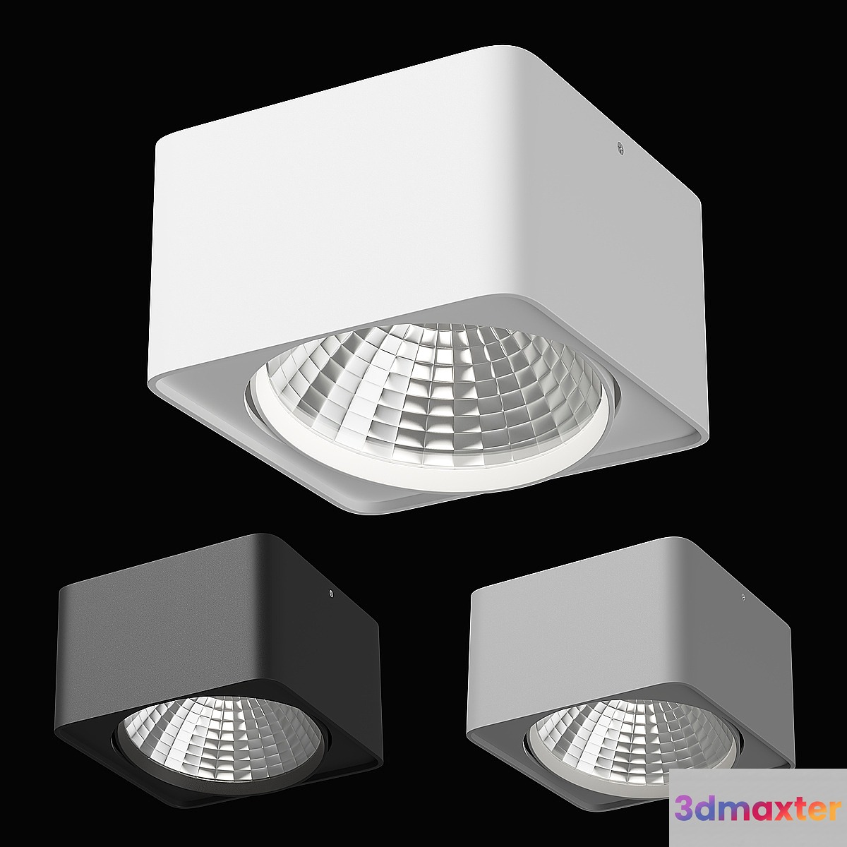 21261x Monocco Lightstar Decorative spotlight luminaire 3D Max