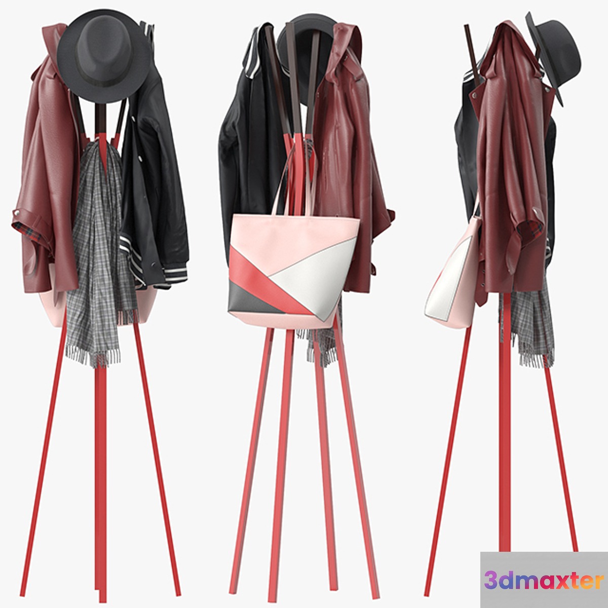 Splash coat rack