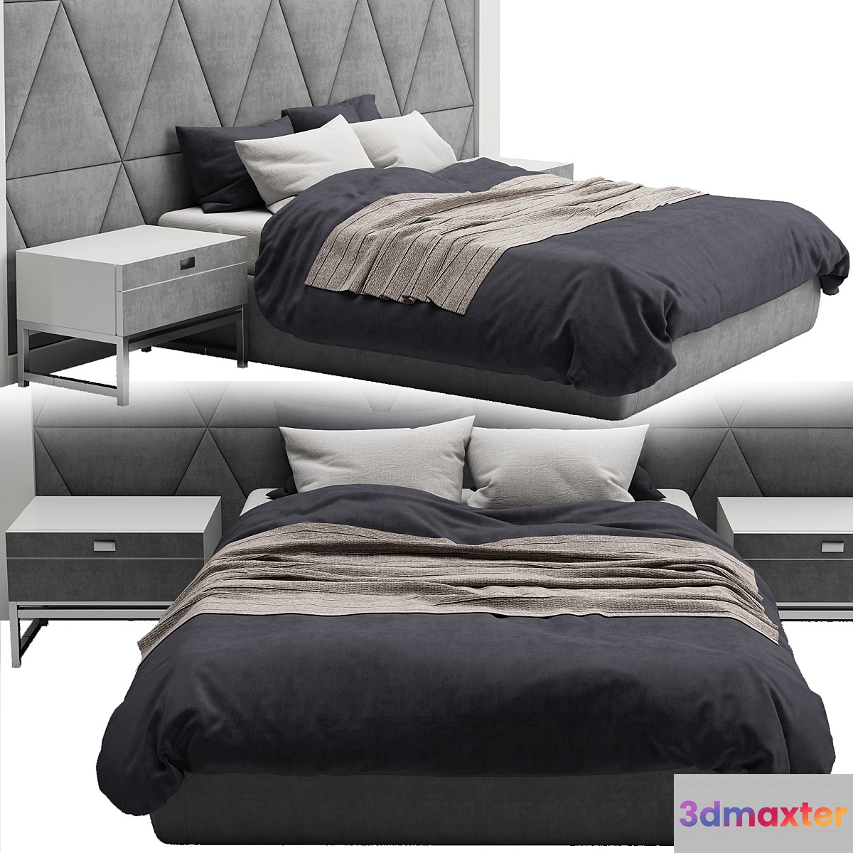 Bed Groundpiece _ Flexform - No.7