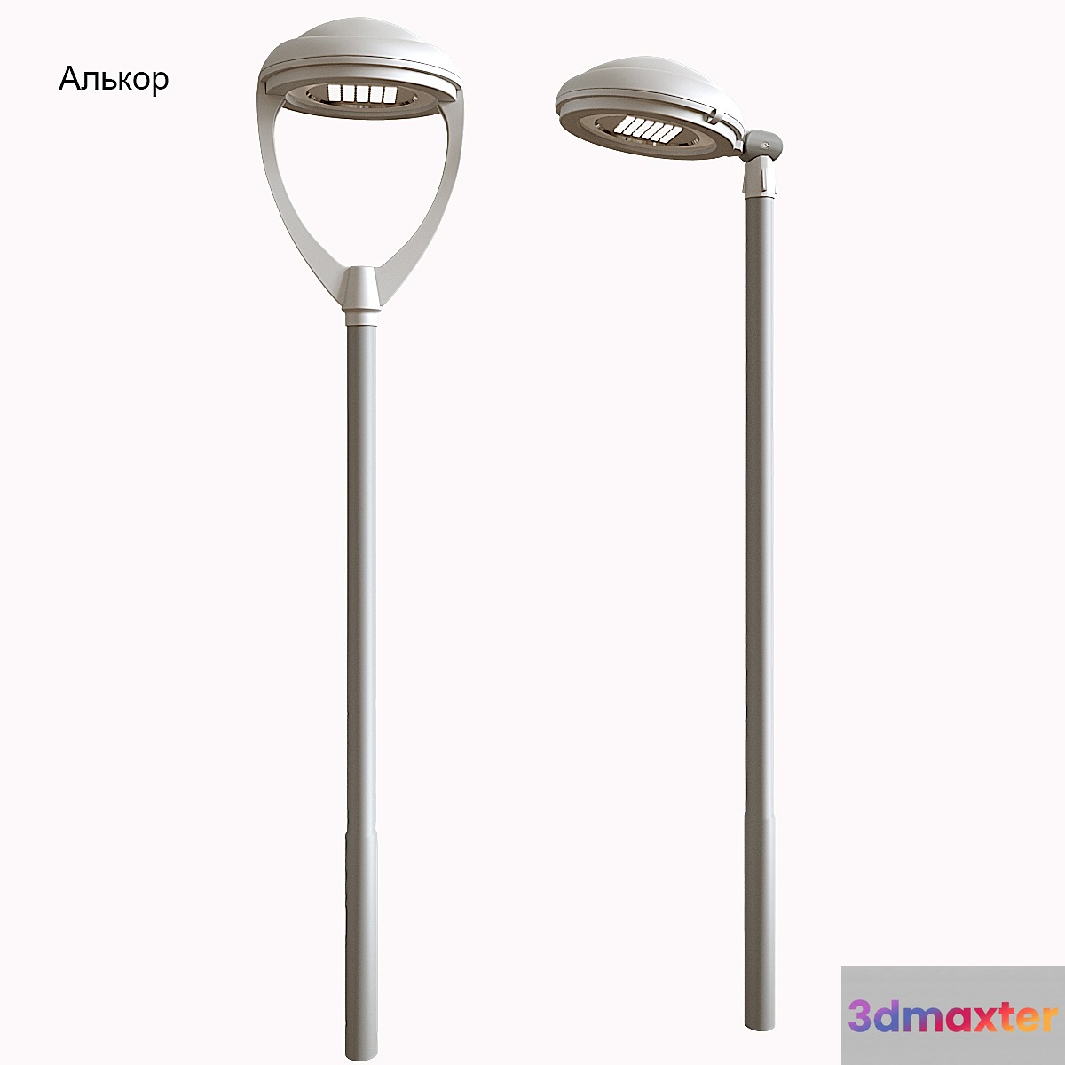 Street light Alfresco Alcor 3D Max