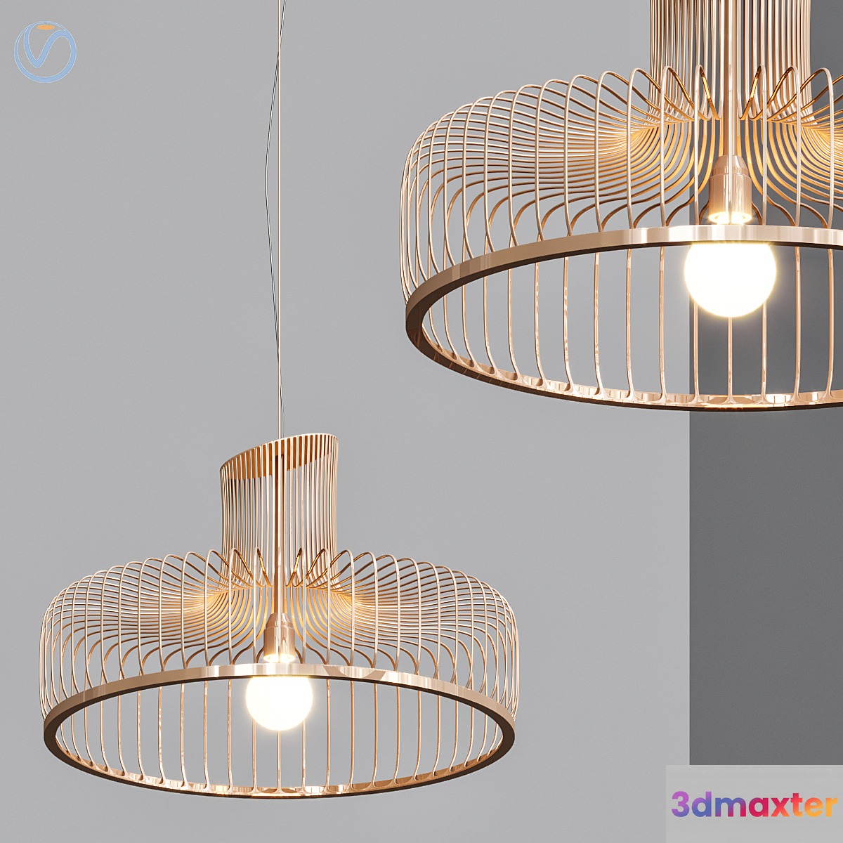 Wedding pendant lamp