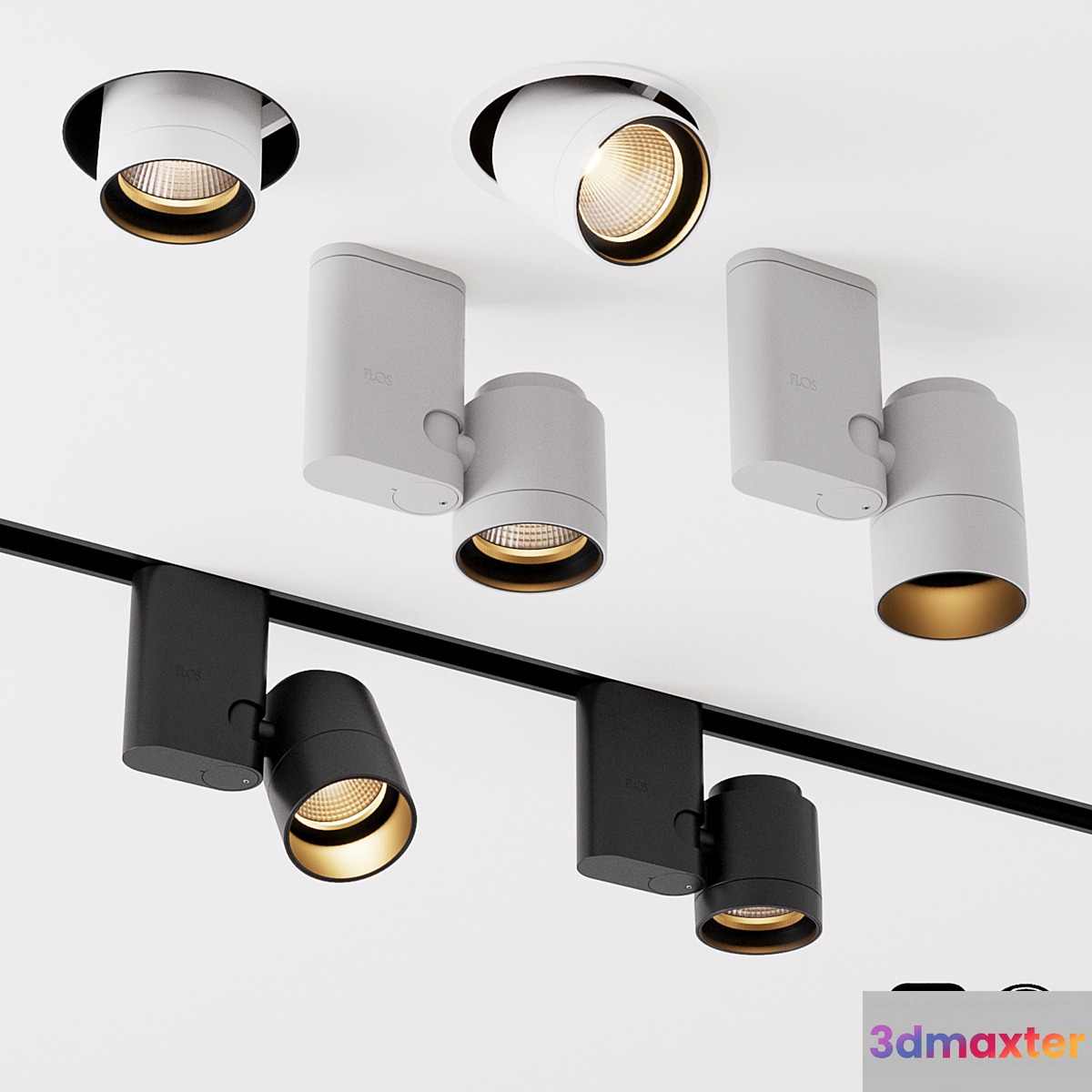 Pure Spot by Flos 3D Max
