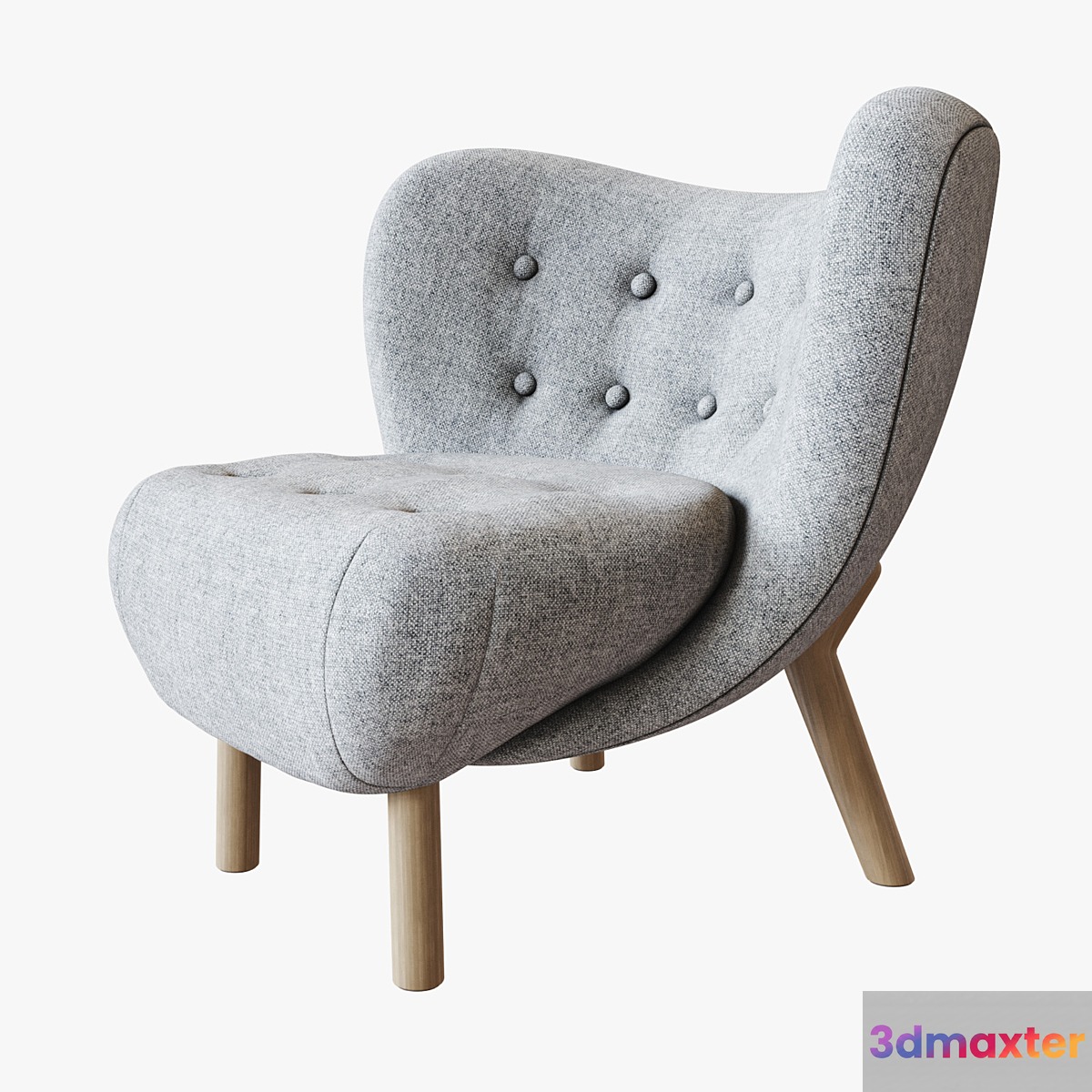 Little petra chair 3D Max