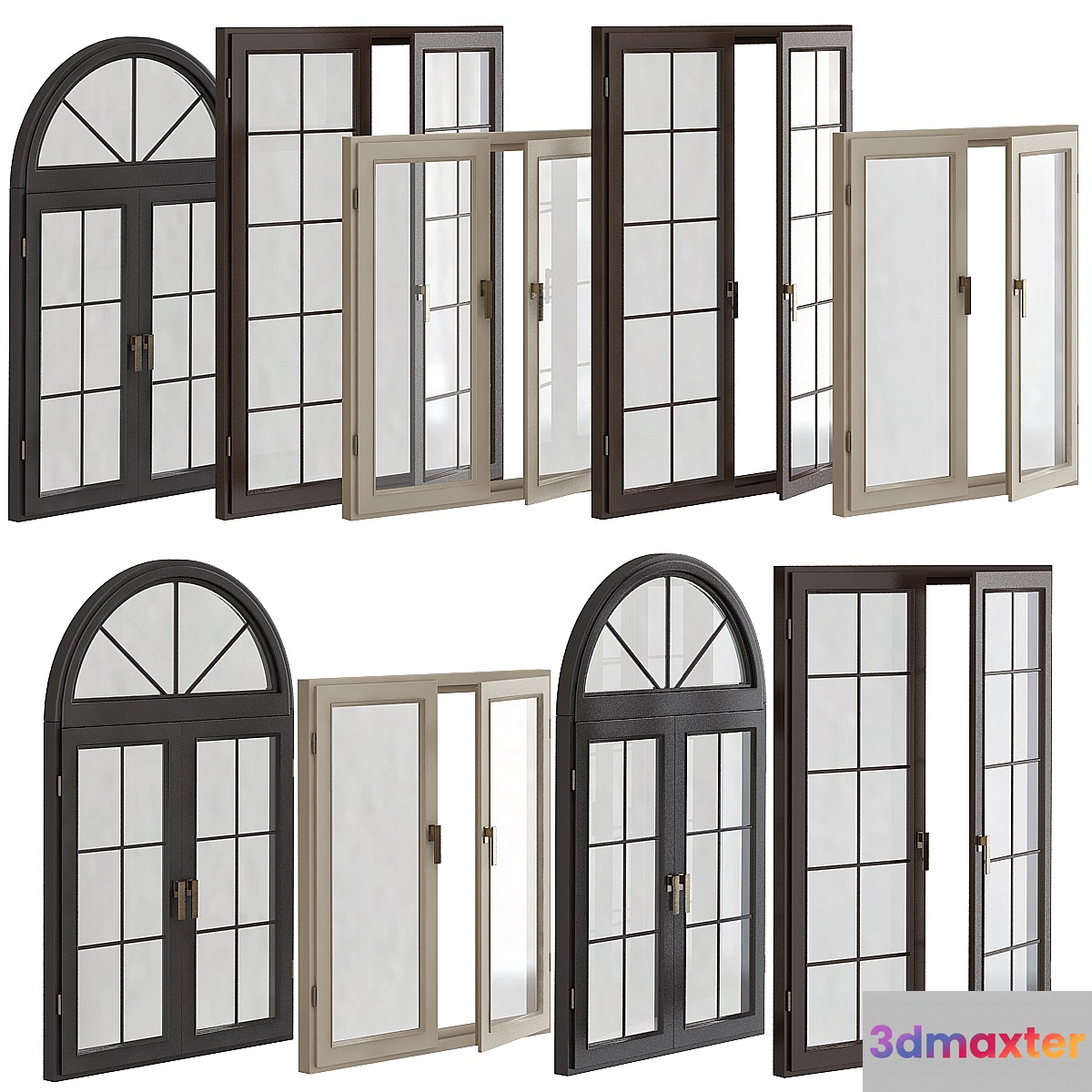 Window collections 3D Max
