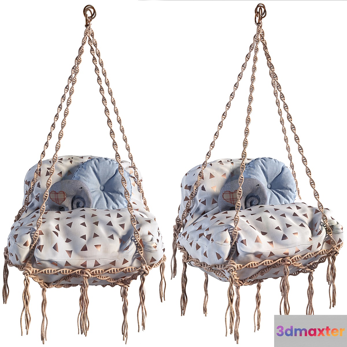 Baby hanging chair 3D Max