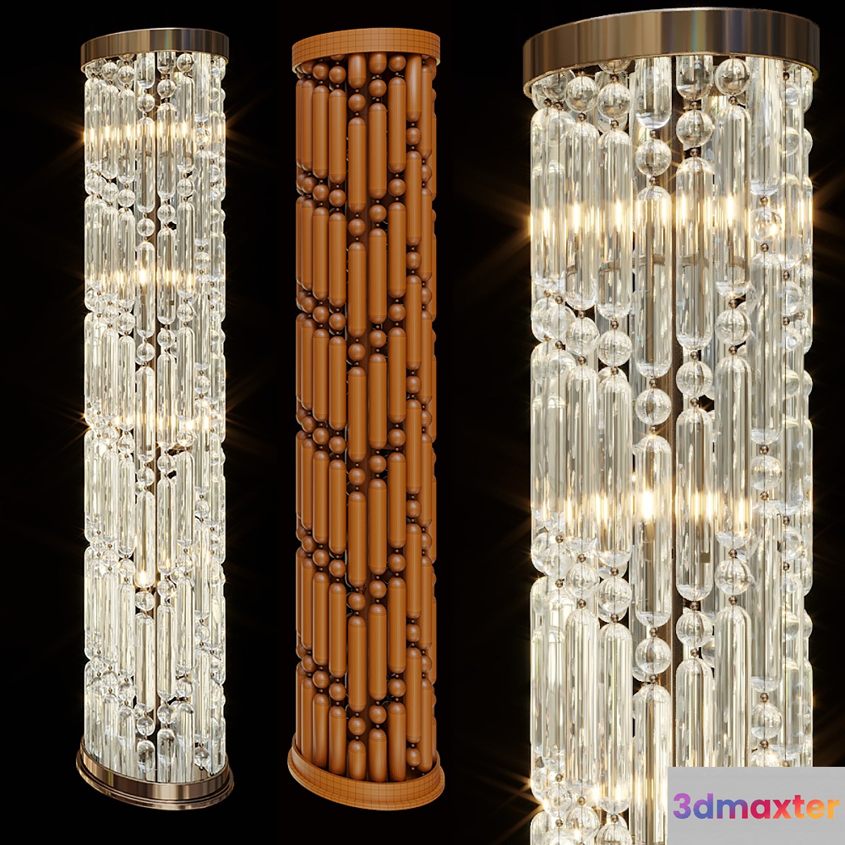 Chandelier Light Vargov 3D Max