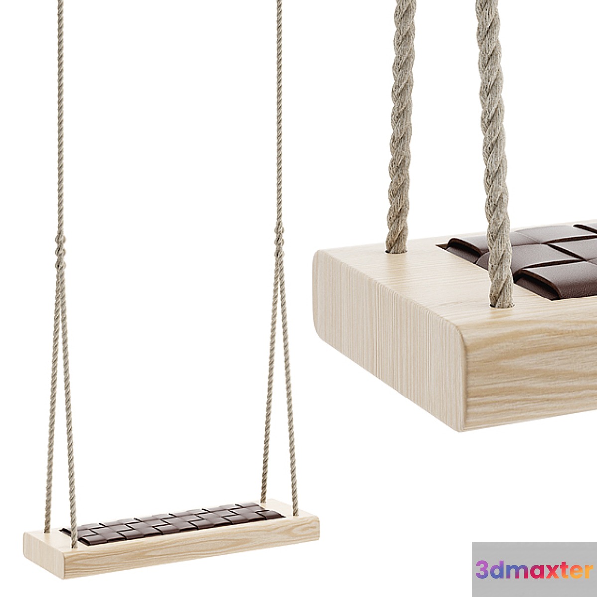 Indoor rope swing hanging chair - No.3