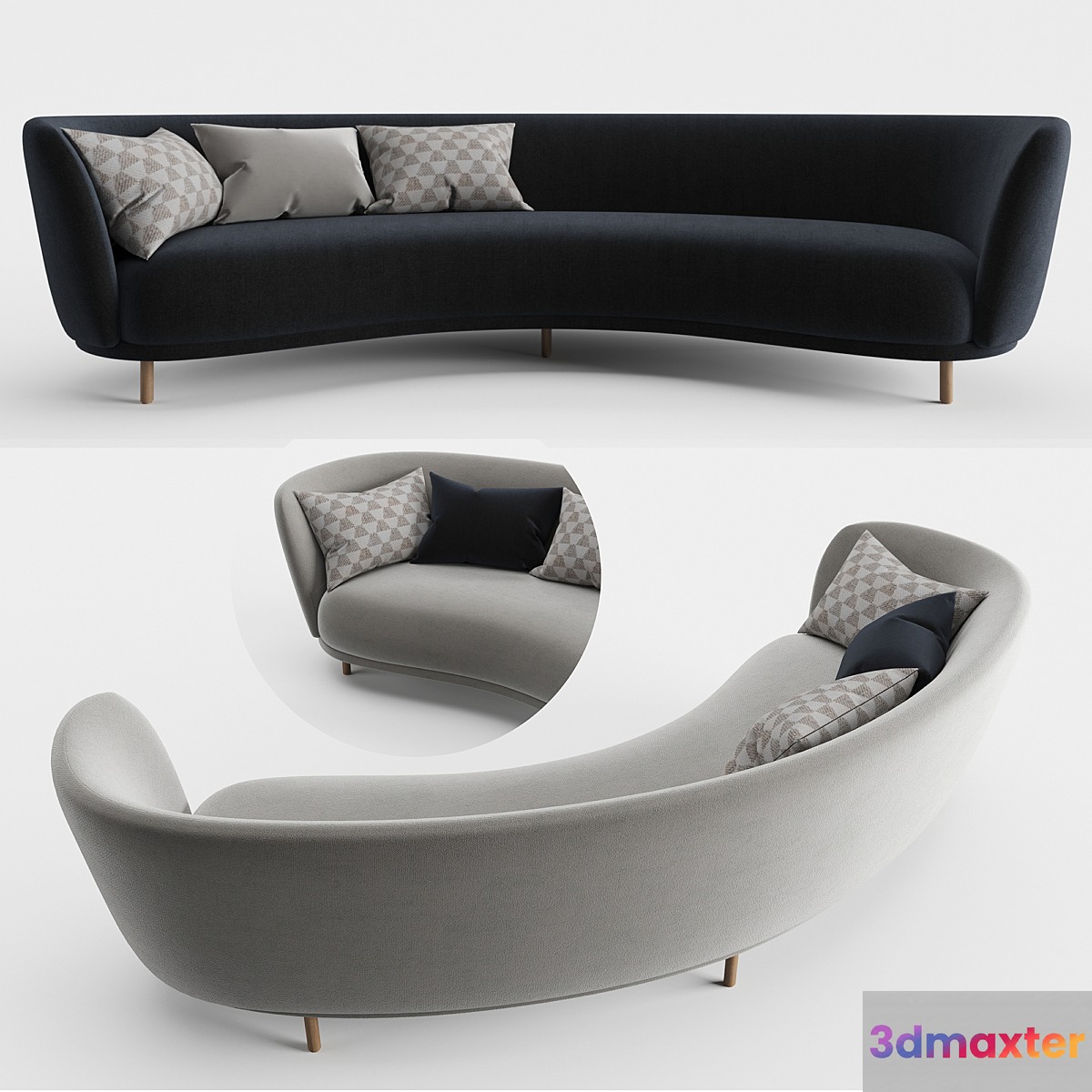 DANDY 4 seater sofa