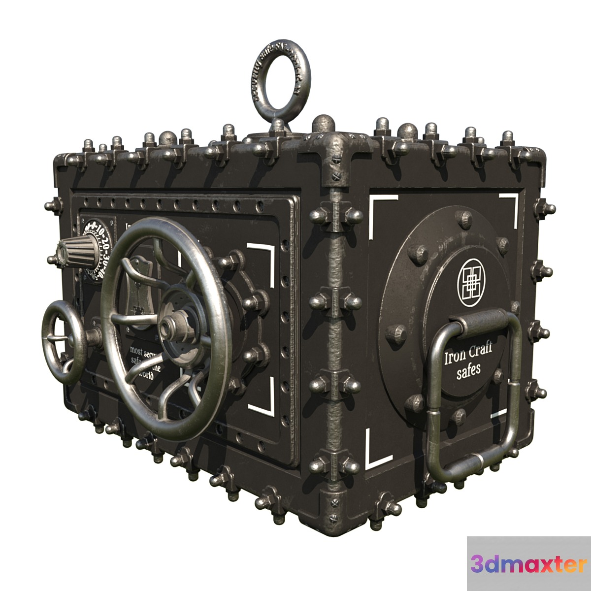 Steampunk safe 2 3D Max