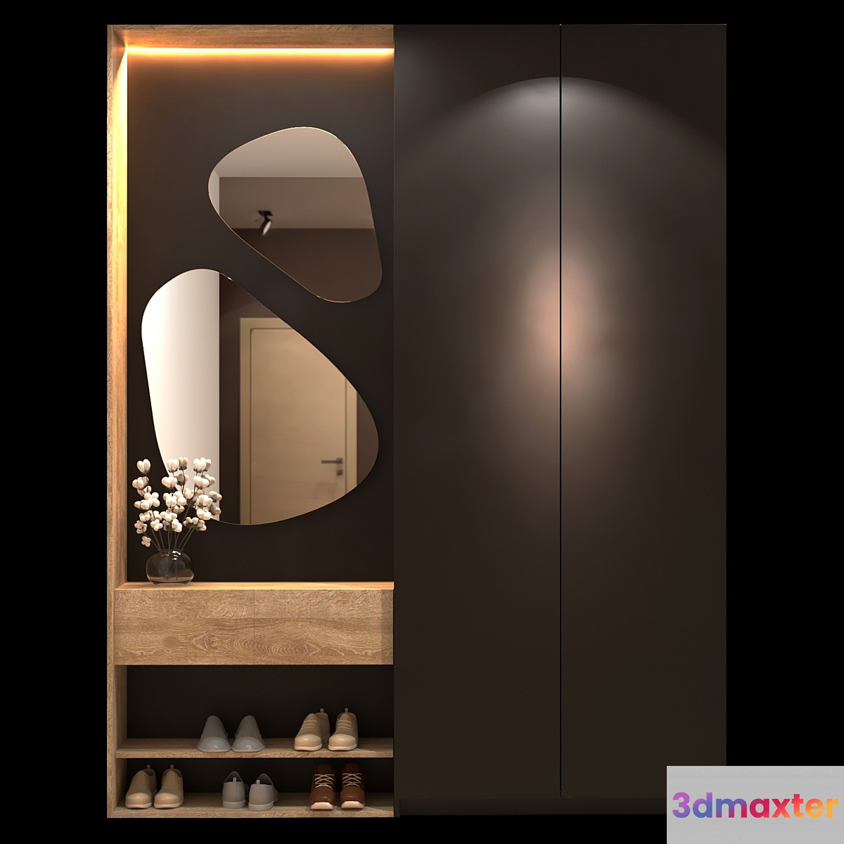 entrance hall 3D Max