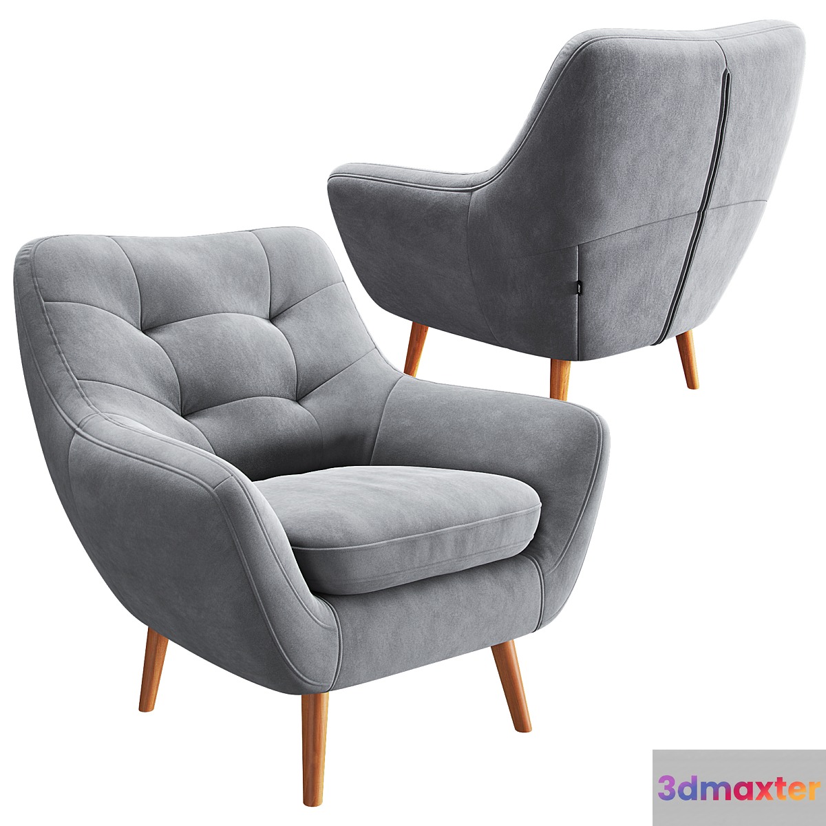 Vitio gray 3D Max