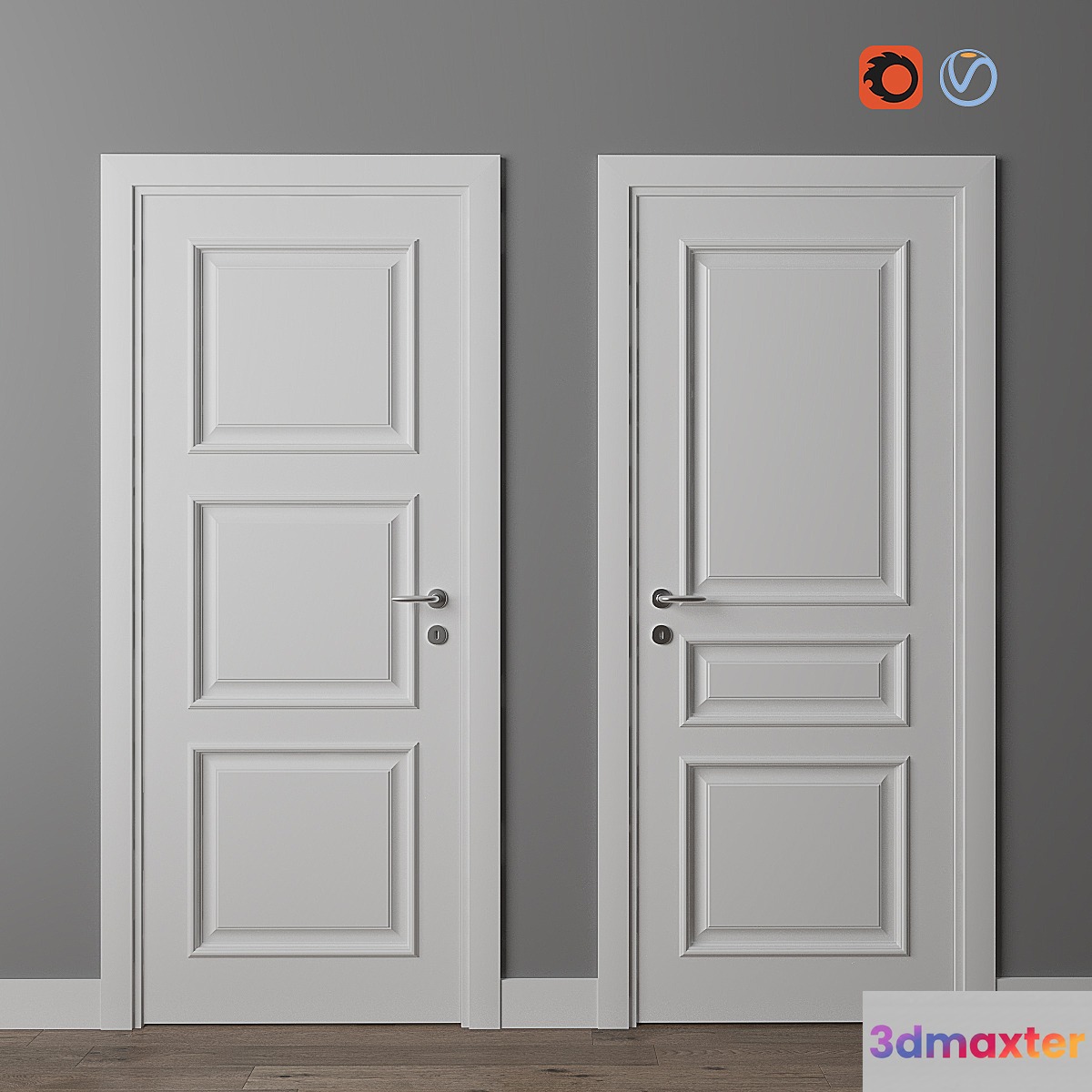 Doors Union porte Liberty part 2 - No.2 3D Max