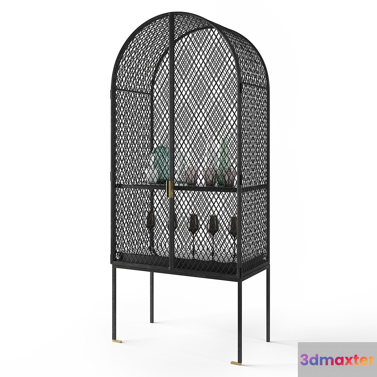 Louise Cabinet 3D Max