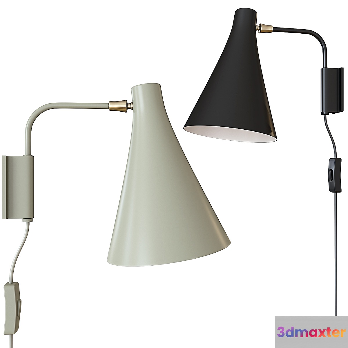 Wall lamp Jameson 3D Max