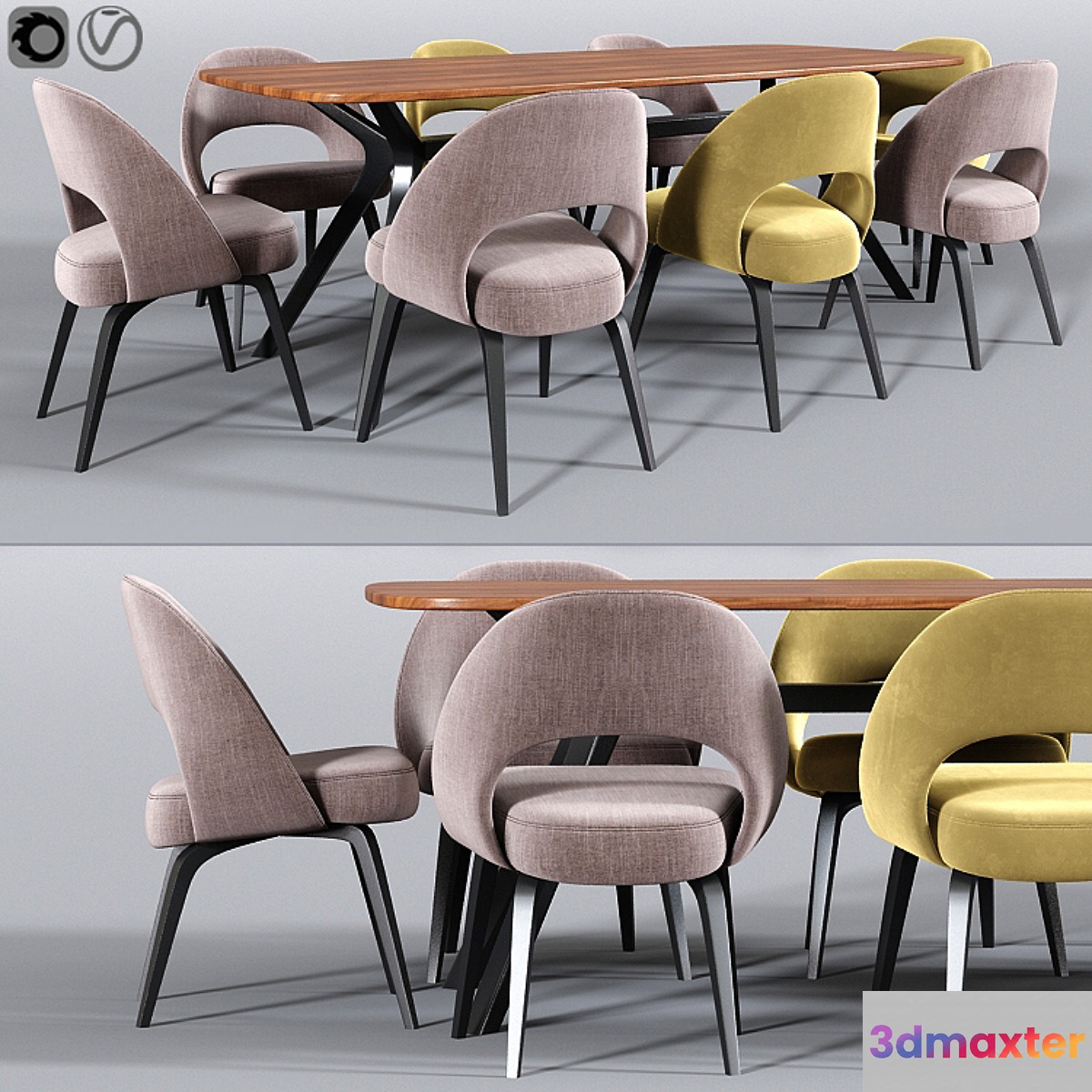 Saarinen Executive Dining Chair Set - No.2