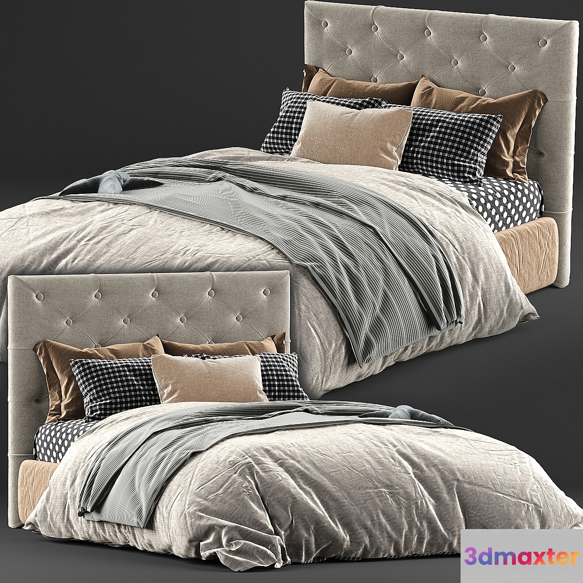 Kingston queen bed & mattress