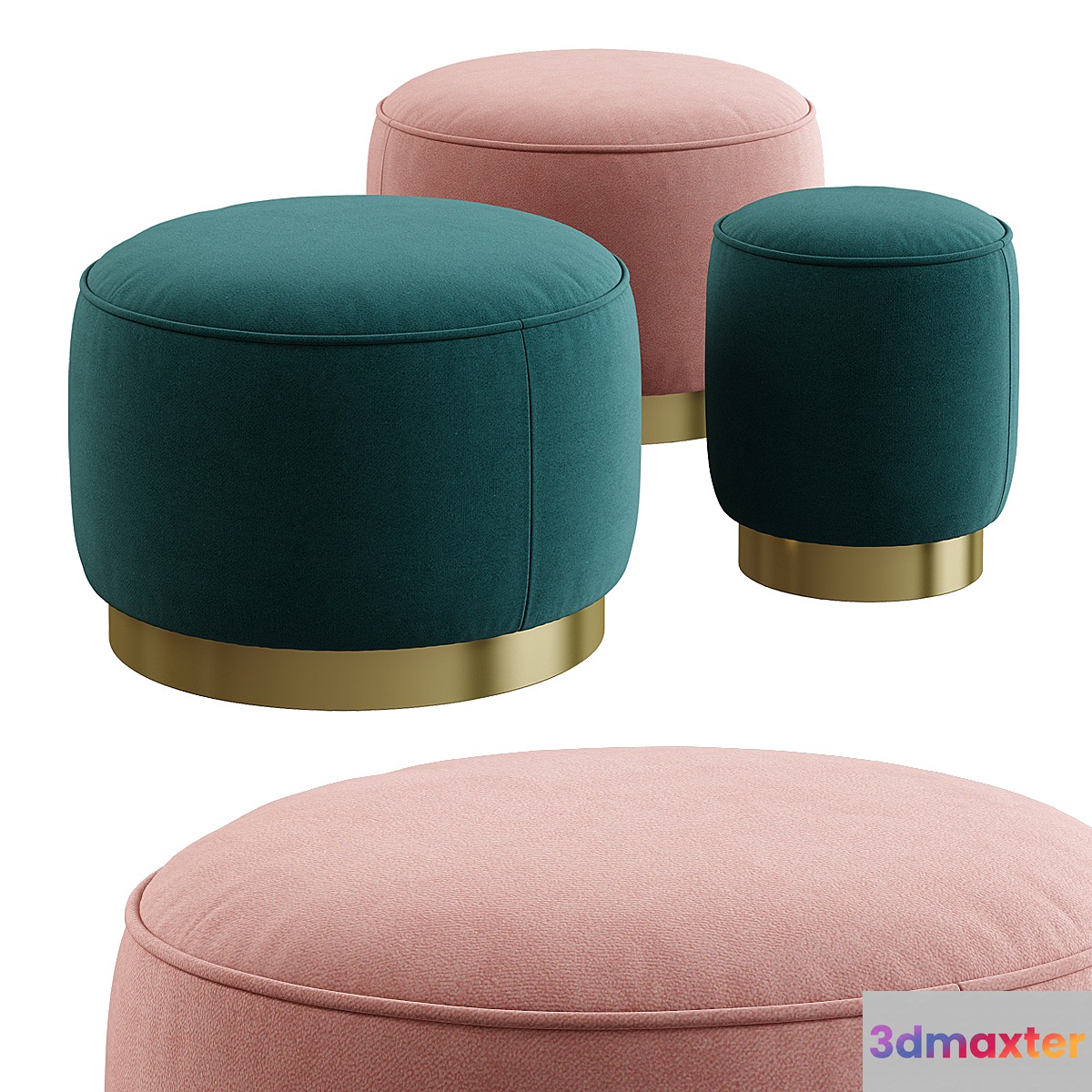 Made _ Hetherington Pouffe - No.2