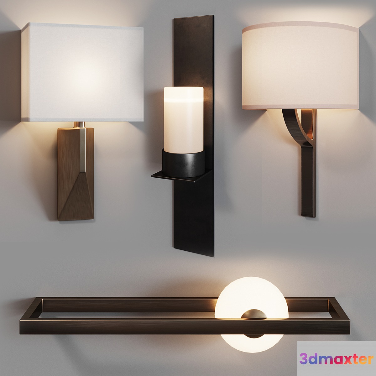 Holly Hunt set SCONCE 6 - No.4