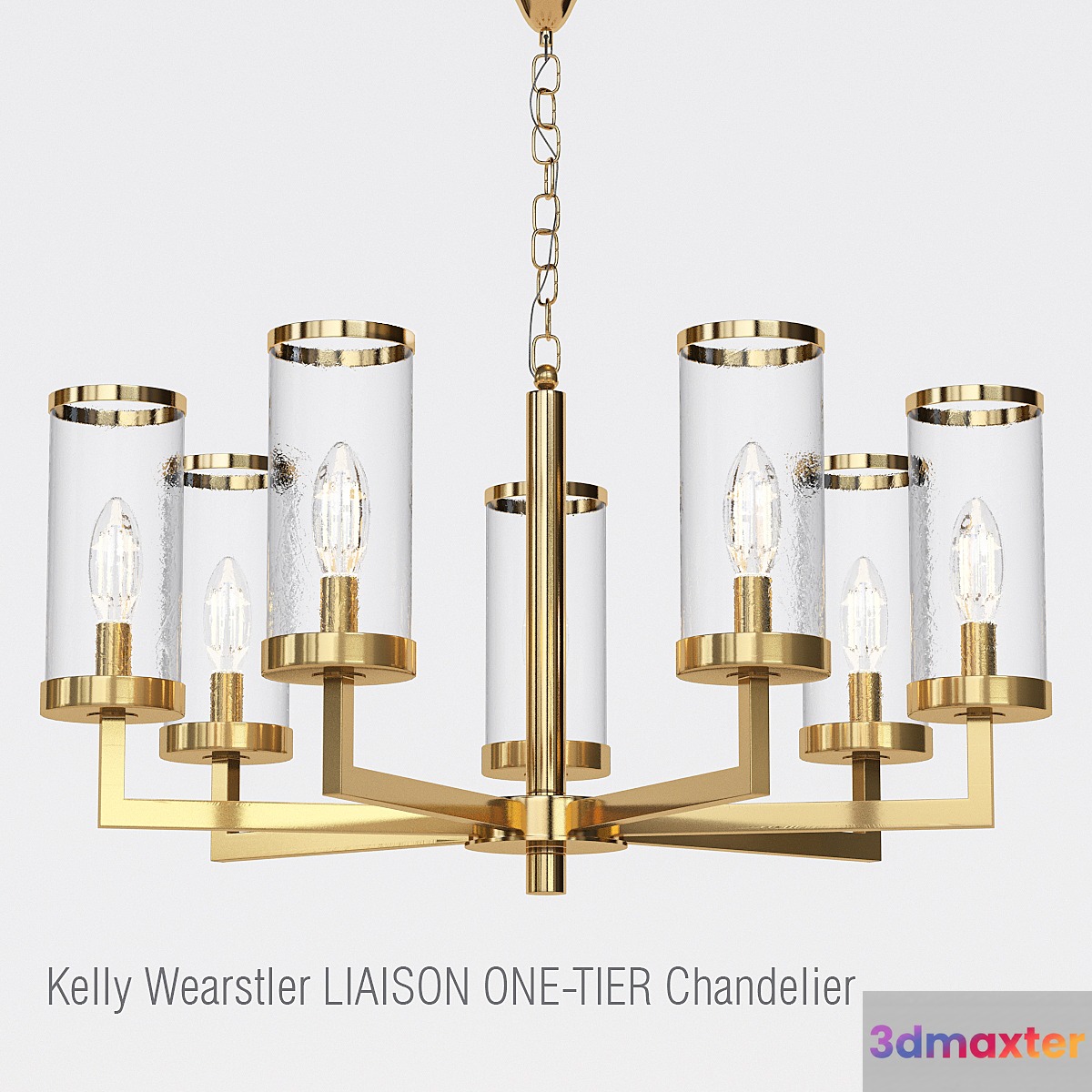 Kelly Wearstler LIAISON ONE-TIER Chandelier 7 3D Max