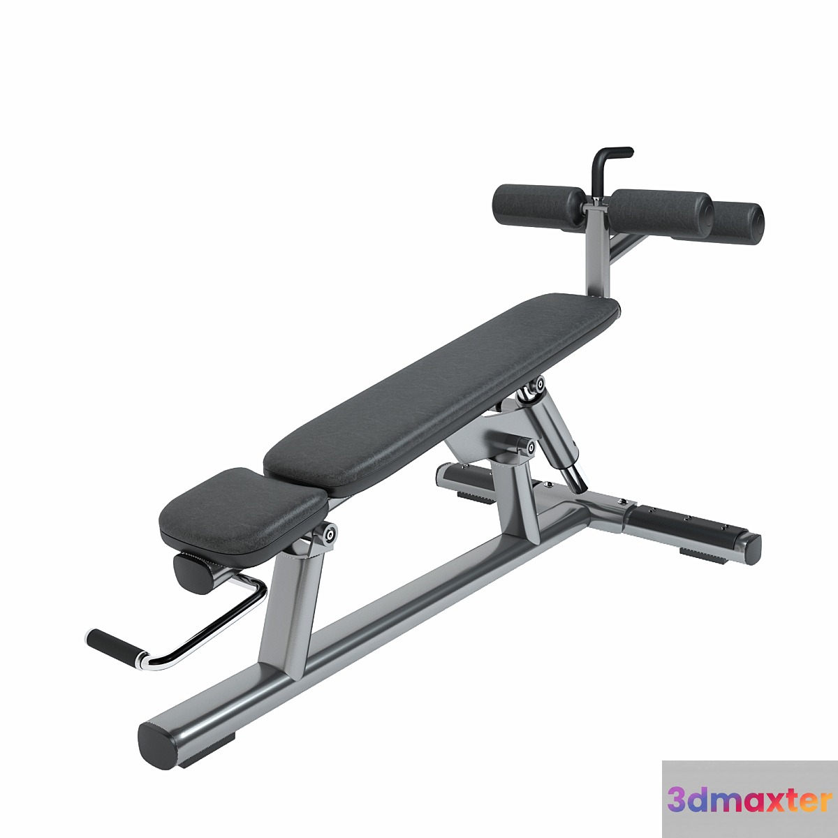 Life Fitness Signature Series Adjustable Abdominal Bench 3D Max