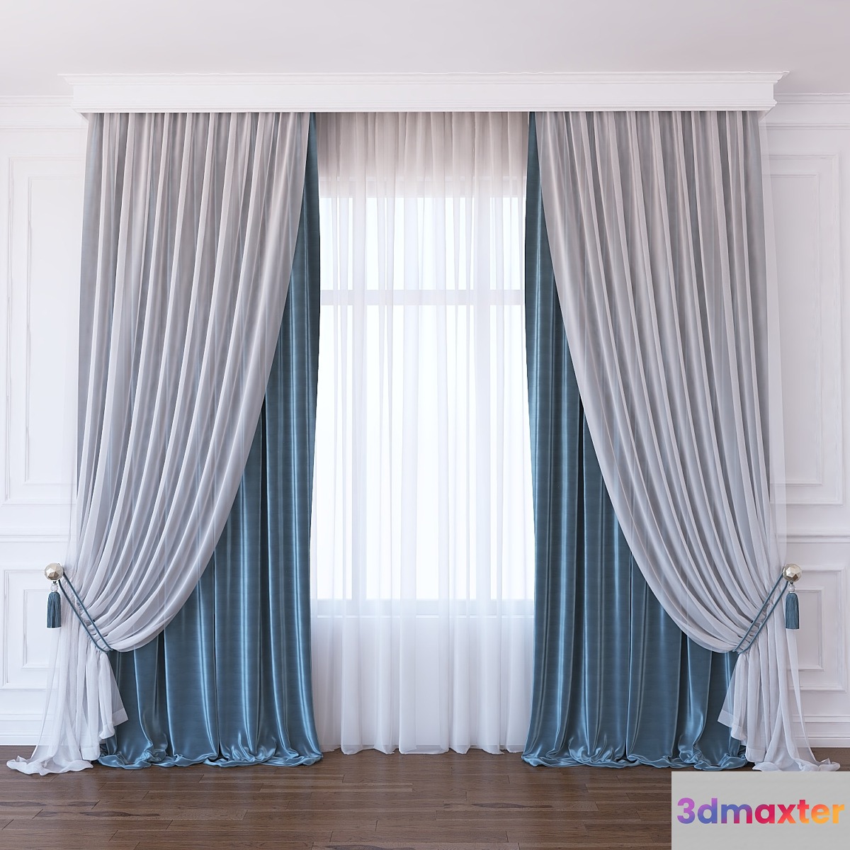 Curtain 457 3D Max