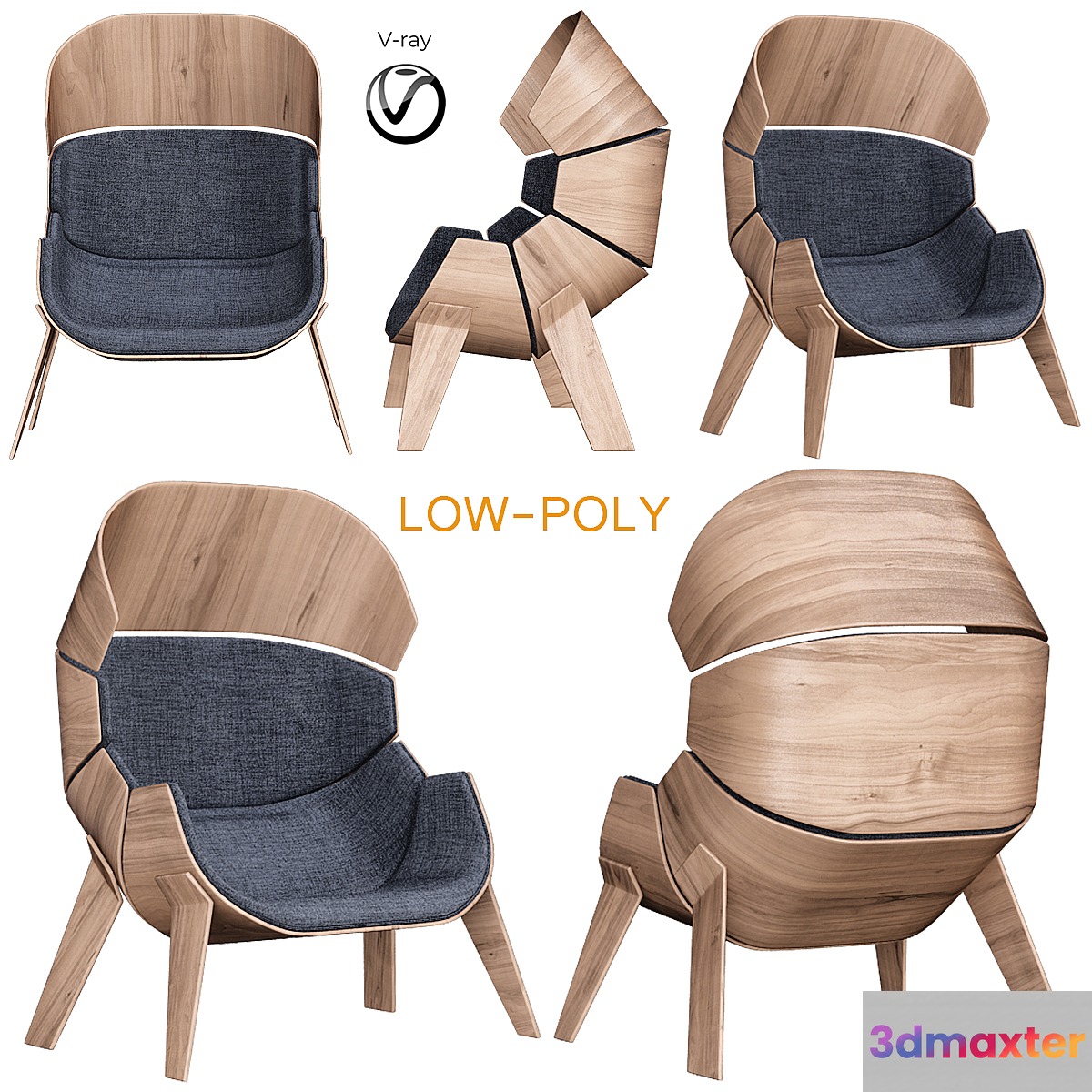Hideaway Chair (low poly)