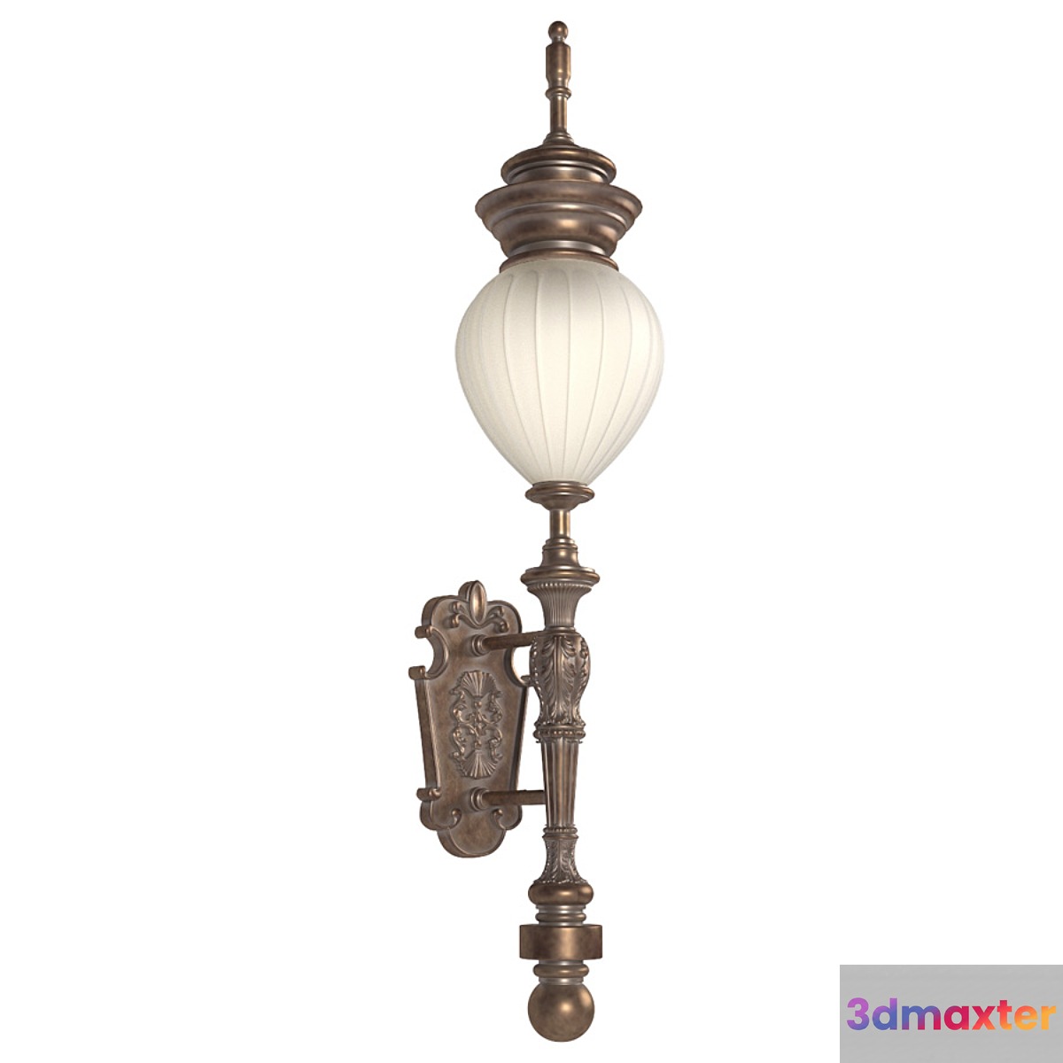 Classic Wall Street Light. Street Light - No.2 3D Max