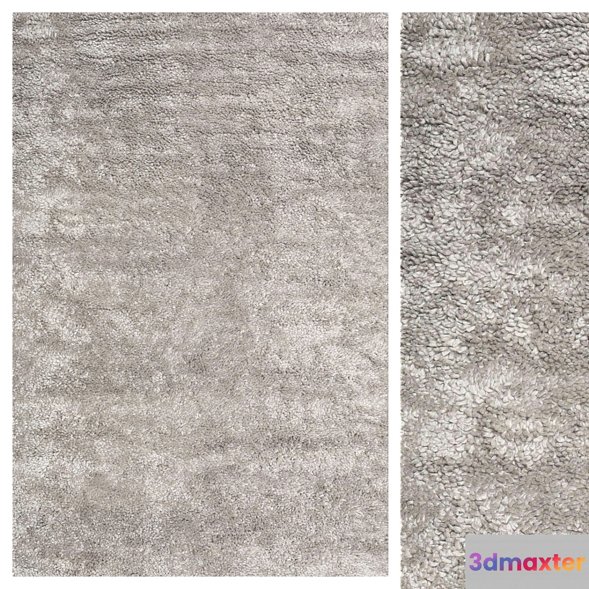 Carpet Stick Saggi - Light Gray - No.2 3D Max
