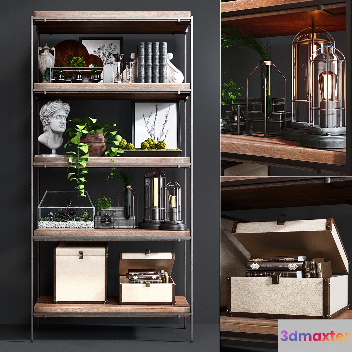 Rack Pottery Barn BARTON BOOKCASE