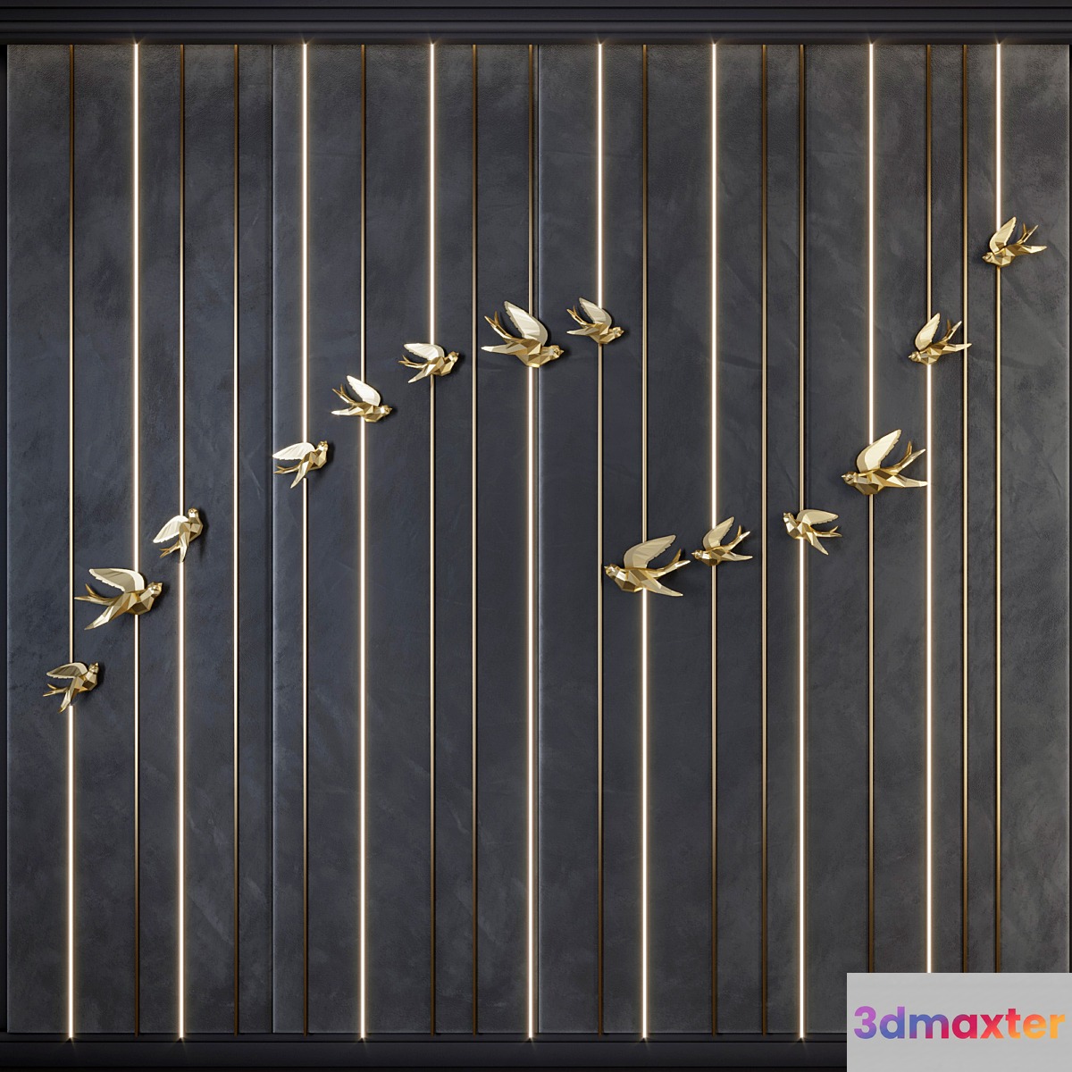 Decorative Panel Birds (1)