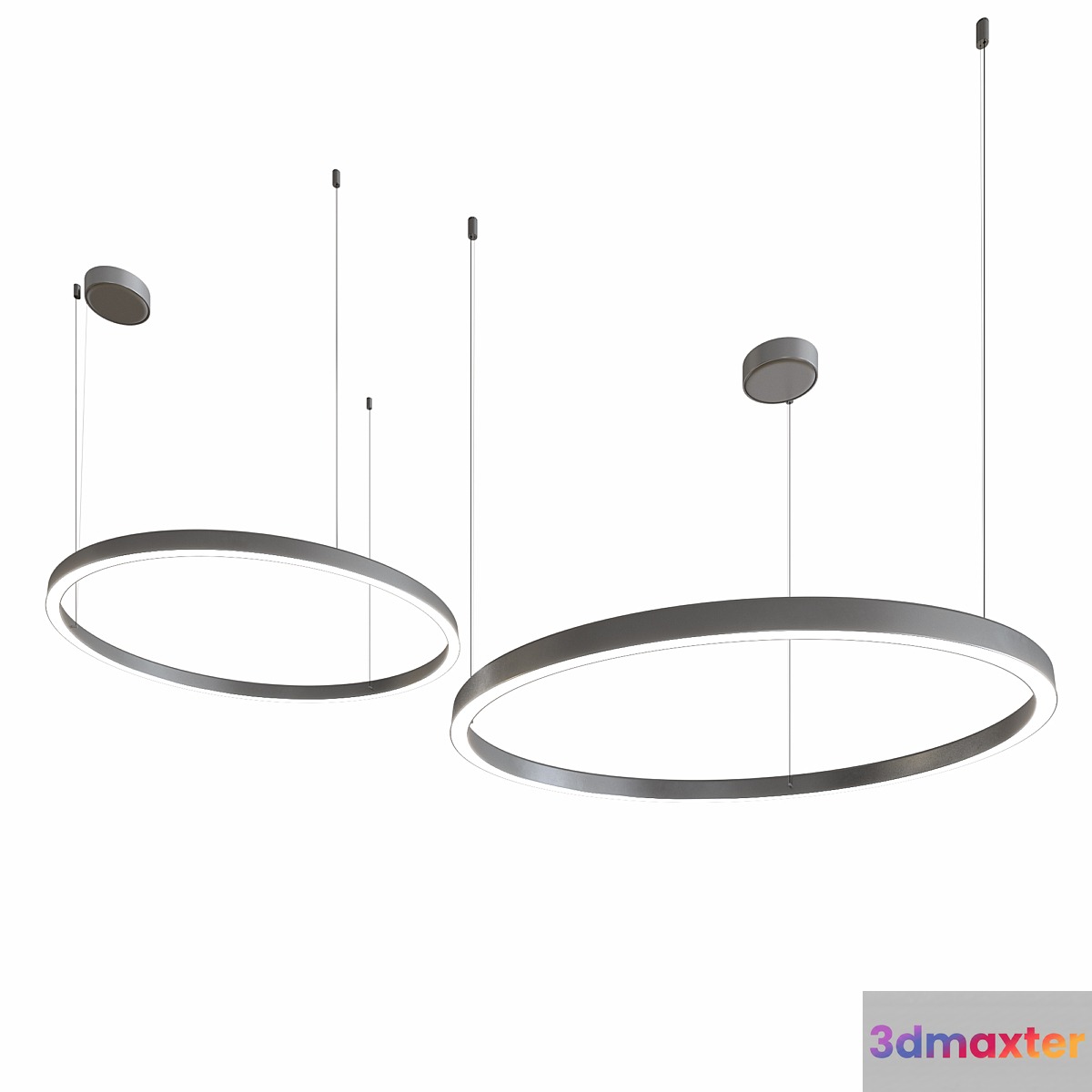 Compendium Circle Luceplan D81C11 - No.2 3D Max