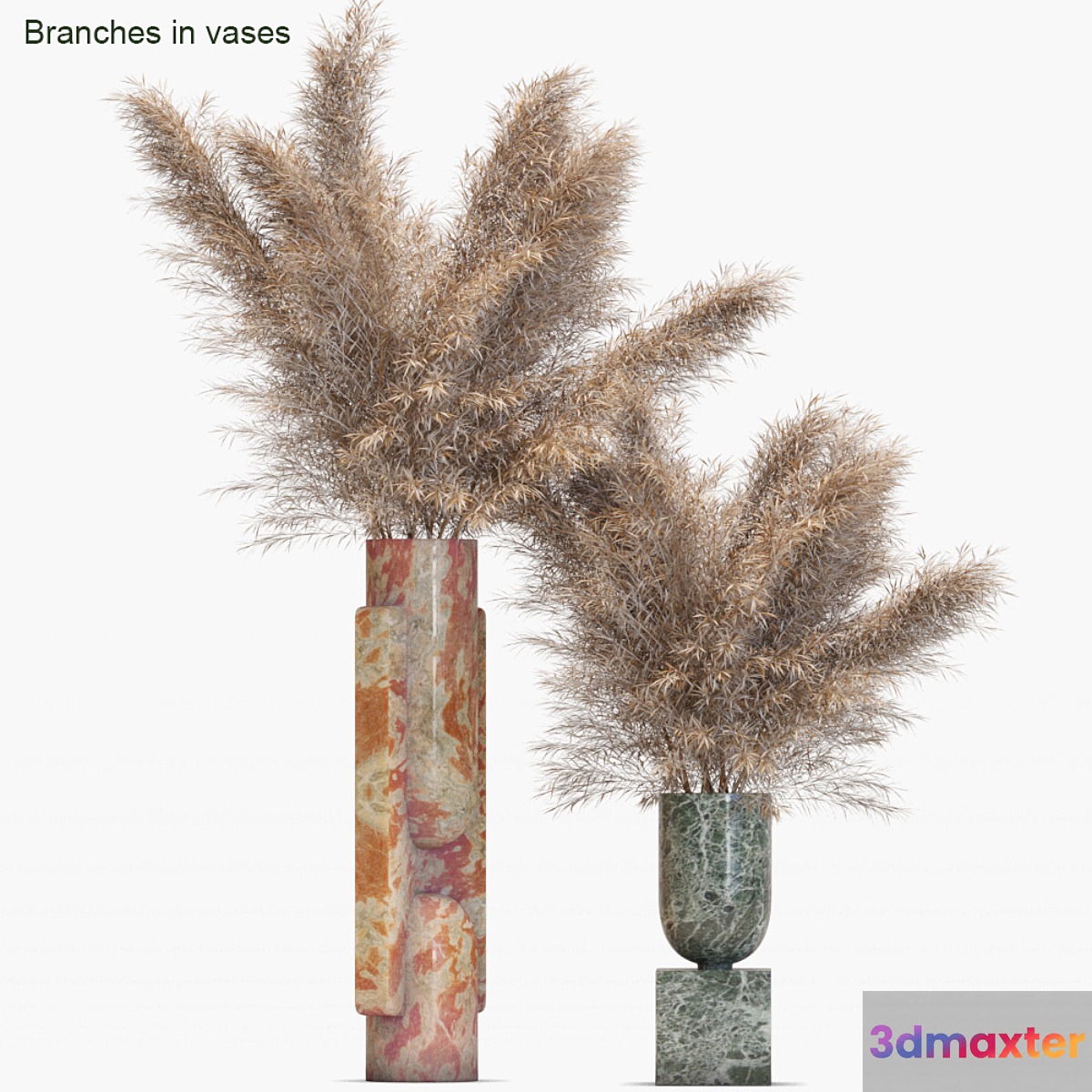 Branches in vases # 19: Dried - No.2
