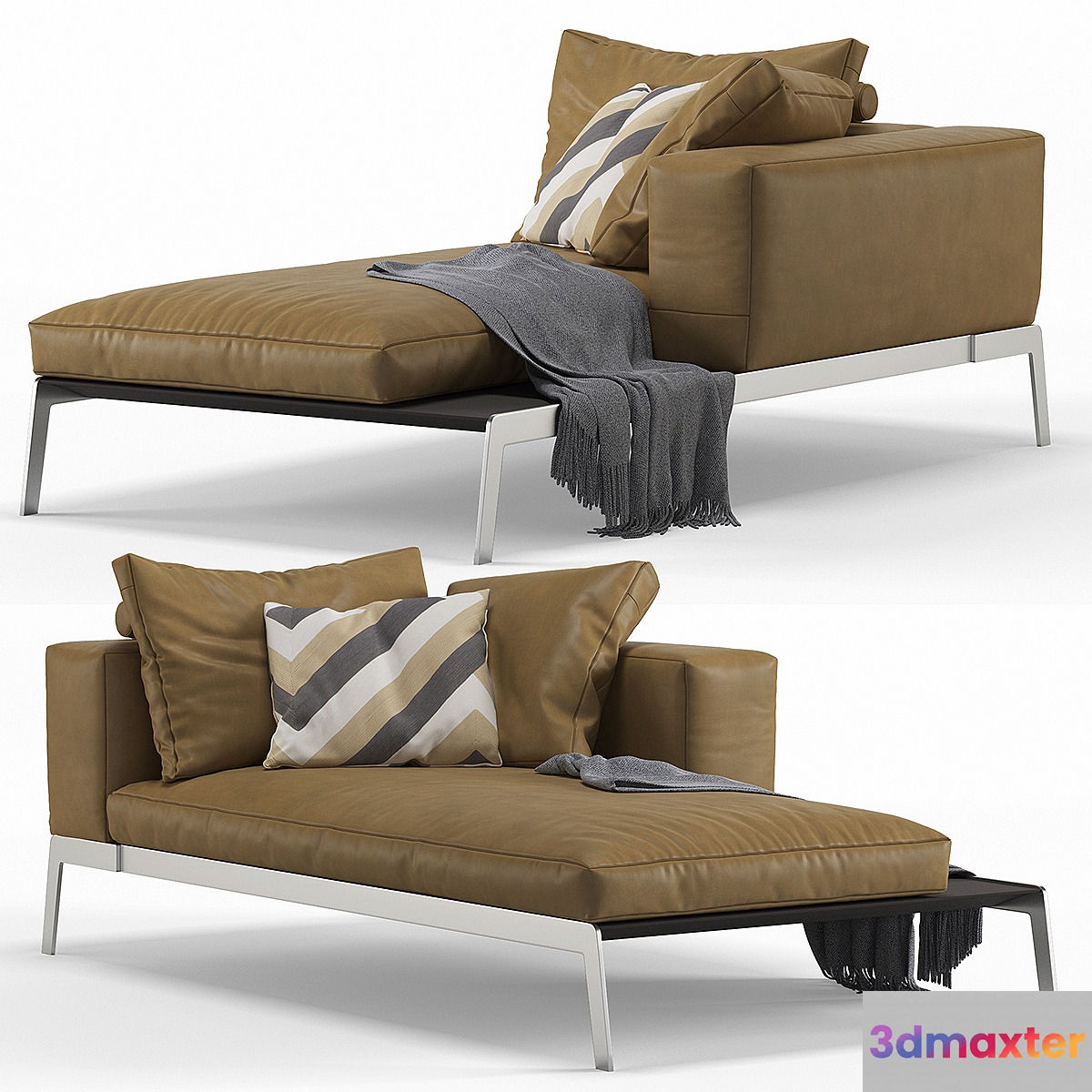 Lifesteel Daybed by Flexform 3D Max