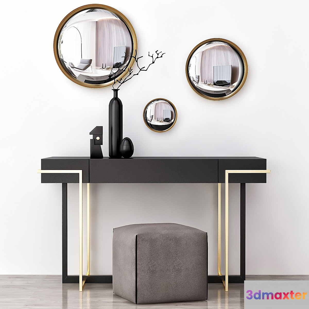 VANITY - Toilet table (low poly) 3D Max