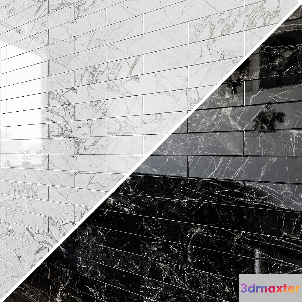 ATLAS CONCORDE BRICK ATELIER 7 options 3D Max