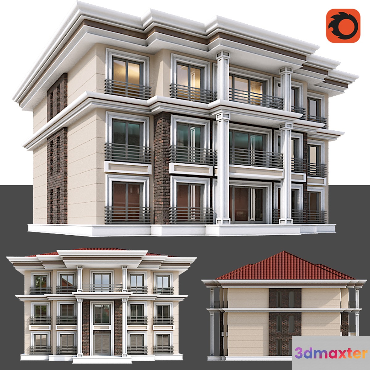 Modern Residential Building 020