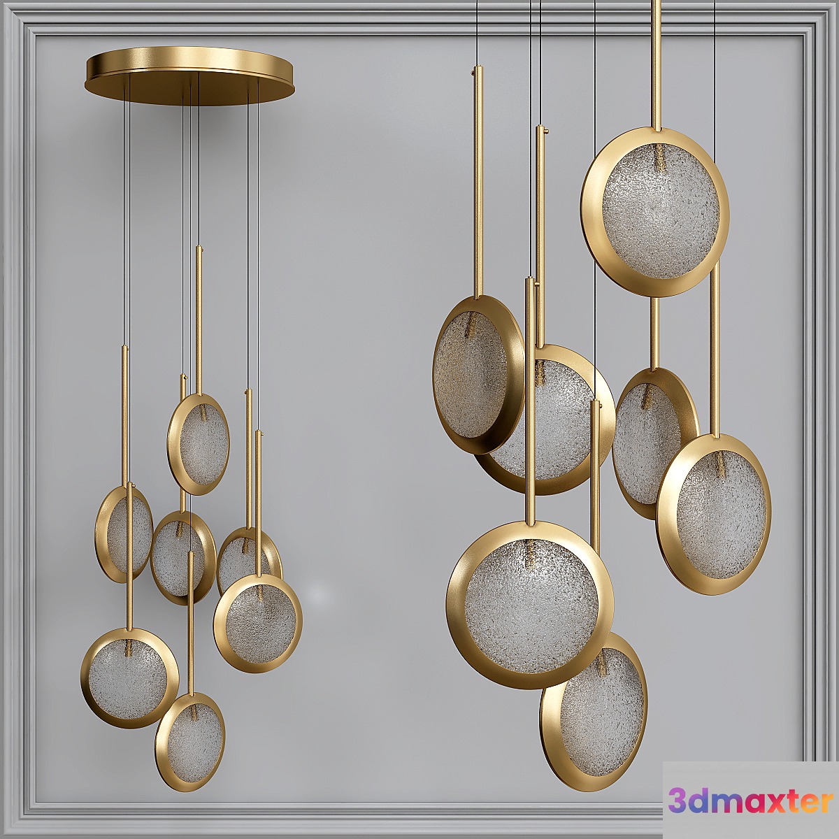 RIM lamps 3D Max