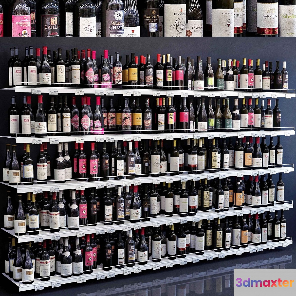 Showcase 008. Alcohol 3D Max
