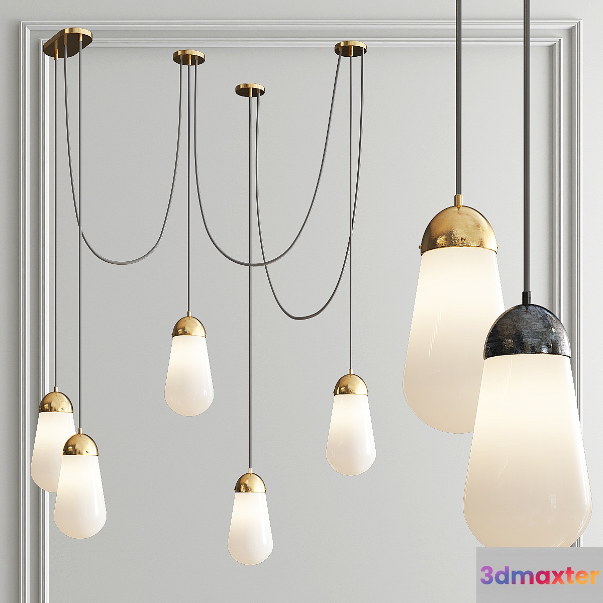 Appliance pendant light 3D Max
