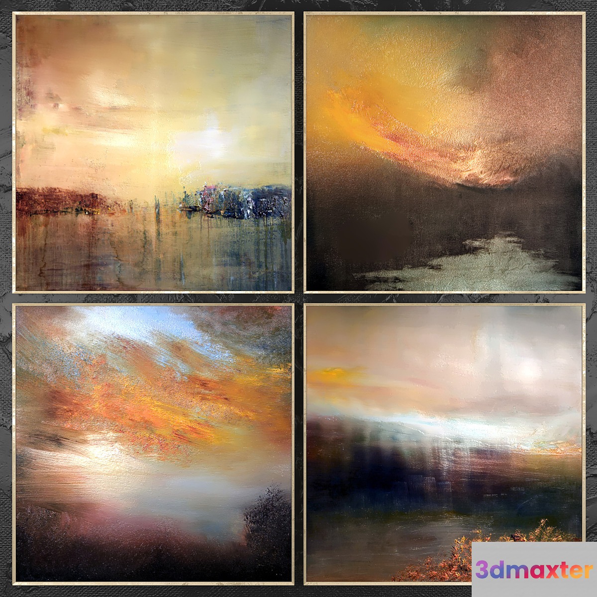 Paintings abstract | set 435 - No.3